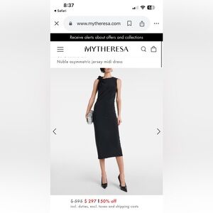 Max Mara sportmax dress in black